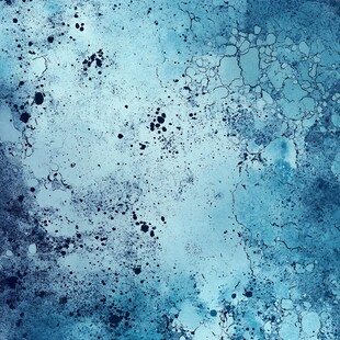 蓝调抽象斑驳纹理背景图