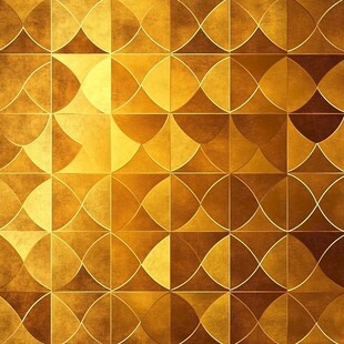 金色几何图案纹理背景