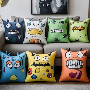 可爱搞怪卡通抱枕大集合