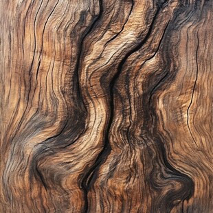 独特纹理的沧桑老木头