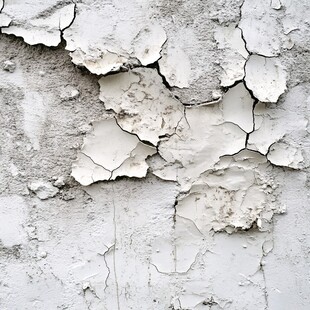 剥落墙皮纹理特写