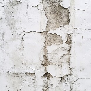 斑驳剥落的老旧墙面纹理