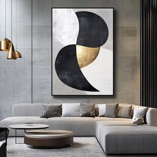 现代简约客厅抽象艺术挂画