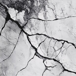 墙面裂缝纹理特写