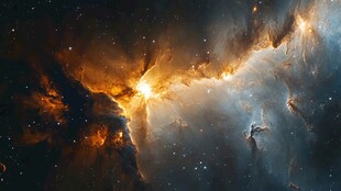 梦幻星云宇宙壮丽景象