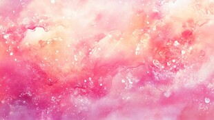 梦幻粉色云雾背景图