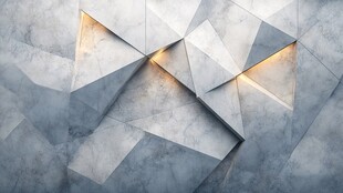 几何立体墙面创意设计