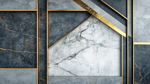 现代轻奢大理石几何背景