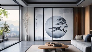 中式雅致客厅 禅意氛围浓