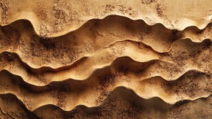 沙漠纹理 自然波浪状沙地景观