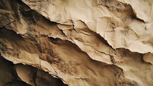 皱巴巴的复古纸张纹理