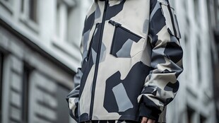 男士迷彩外套户外时尚风