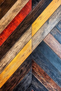 多彩拼色木纹地板纹理