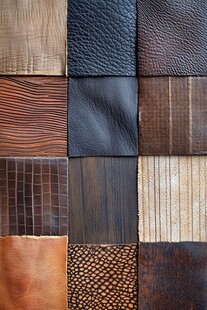 多样材质纹理拼接展示