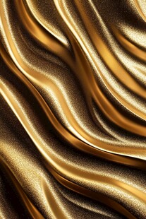 金色绸缎纹理