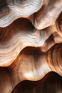 木纹艺术 自然纹理的美妙韵律