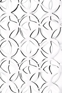 几何白色镂空图案纹理