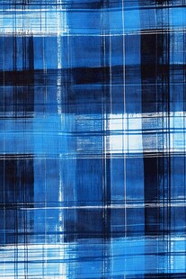 蓝色格子纹理图案背景