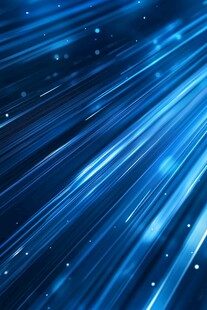 蓝色动感光线科技背景图