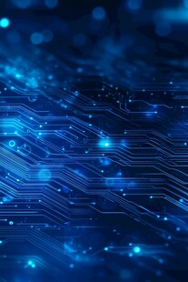 科技感十足的电路板背景