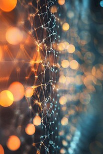 梦幻网络光影效果背景图