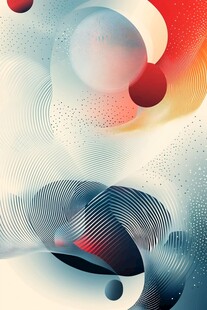 抽象流体艺术几何图案背景