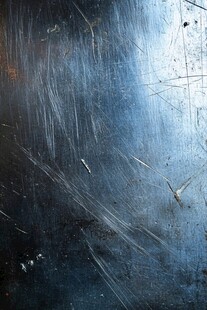 金属表面划痕纹理特写