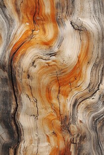 树纹奇观 自然的抽象艺术