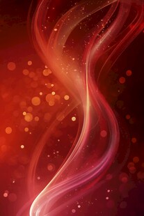 红色梦幻流光背景图