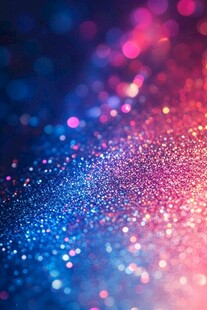 梦幻炫彩光斑背景图