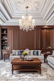欧式奢华客厅室内装饰风格