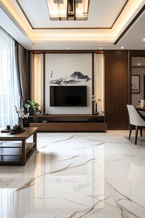 中式客厅优雅大气装修风