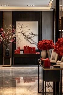 中式典雅客厅的精致布置