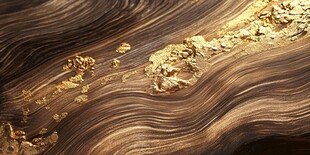 金纹流转的奢华纹理