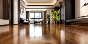 现代简约风格宽敞客厅空间