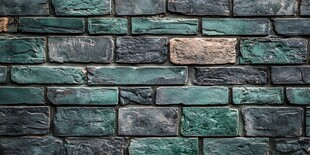 复古青灰色砖块墙面纹理