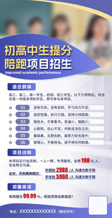 招生活动海报