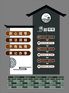 调解文化墙