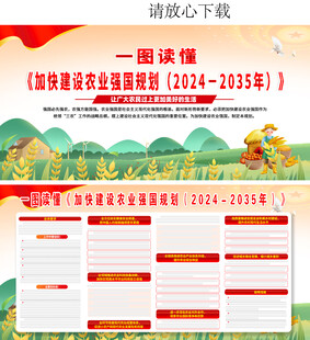 加快建设农业强国规划