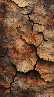 干裂的大地纹理