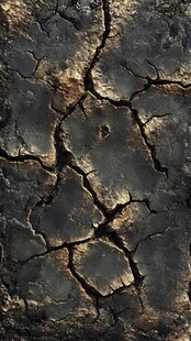 干裂的大地纹理