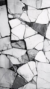 破碎瓷砖纹理特写