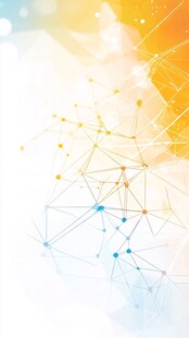 科技感网络连接背景图