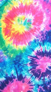 缤纷扎染图案 色彩绚丽