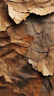 皱巴巴的陈旧纸张纹理