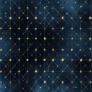 星空几何图案背景纹理