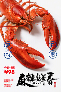 小龙虾海报