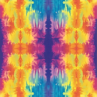 绚丽多彩的抽象几何图案