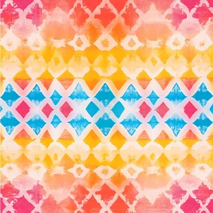 多彩几何水彩图案纹理