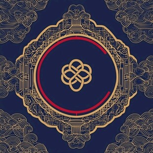 中式传统花纹边框图案设计